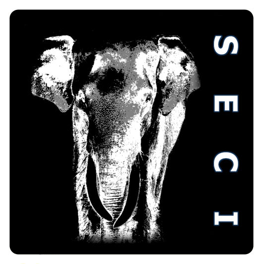 Das Logo der Initiative zum Schutz und Erhalt des Sumatraelefanten Sumatran Elephant Conservation Initiative e.V. 